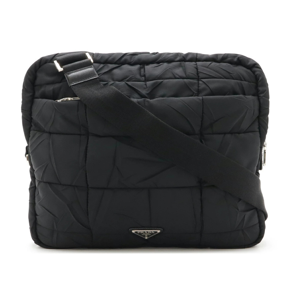 Prada Crossbody Bag quilted black Nero Black